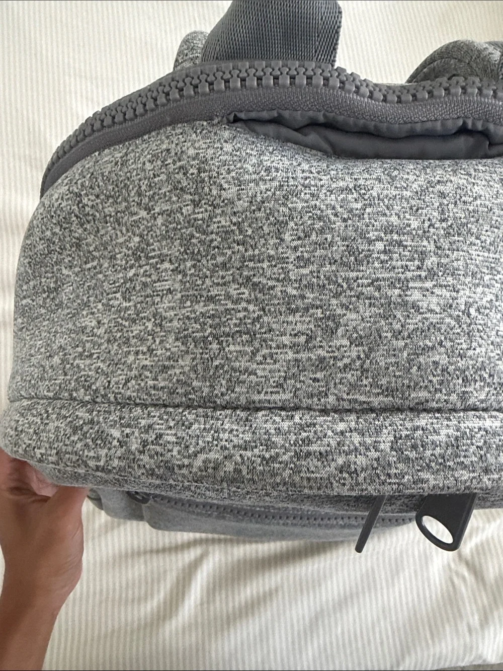 Dagne Dover Dakota Heather Gray Compact Backpack